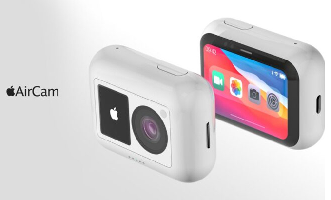 AirCam - Ý tưởng thiết kế camera hành trình của Apple