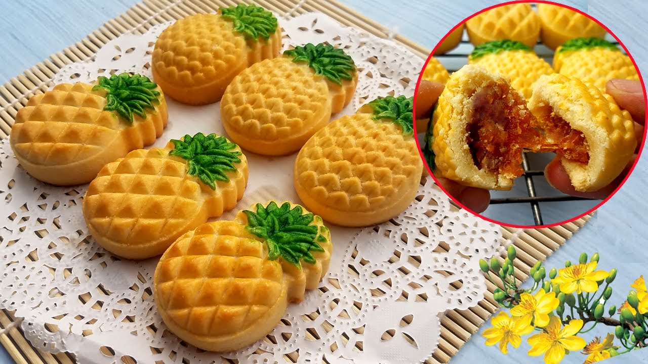 Cách làm món bánh dứa Đài Loan làm quà tặng bạn bè